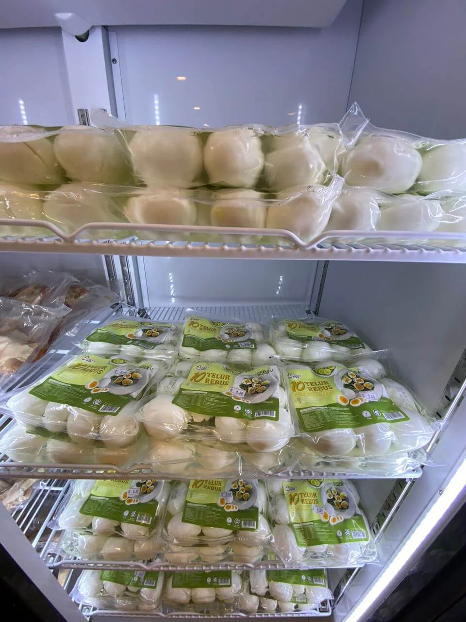 Chicken products on display at GSM Chicken Station